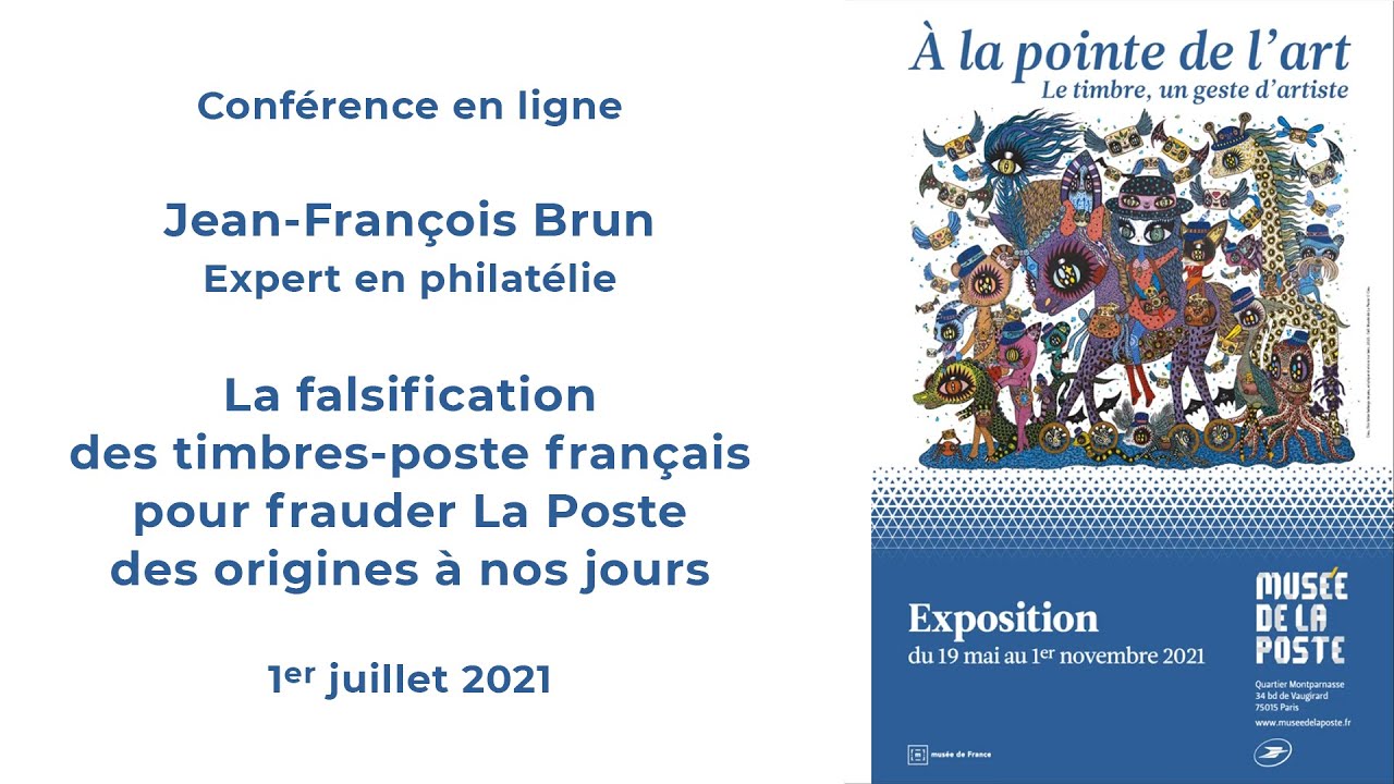 [REPLAY] Conférence « La falsification des timbres-poste français des origines à nos jours »