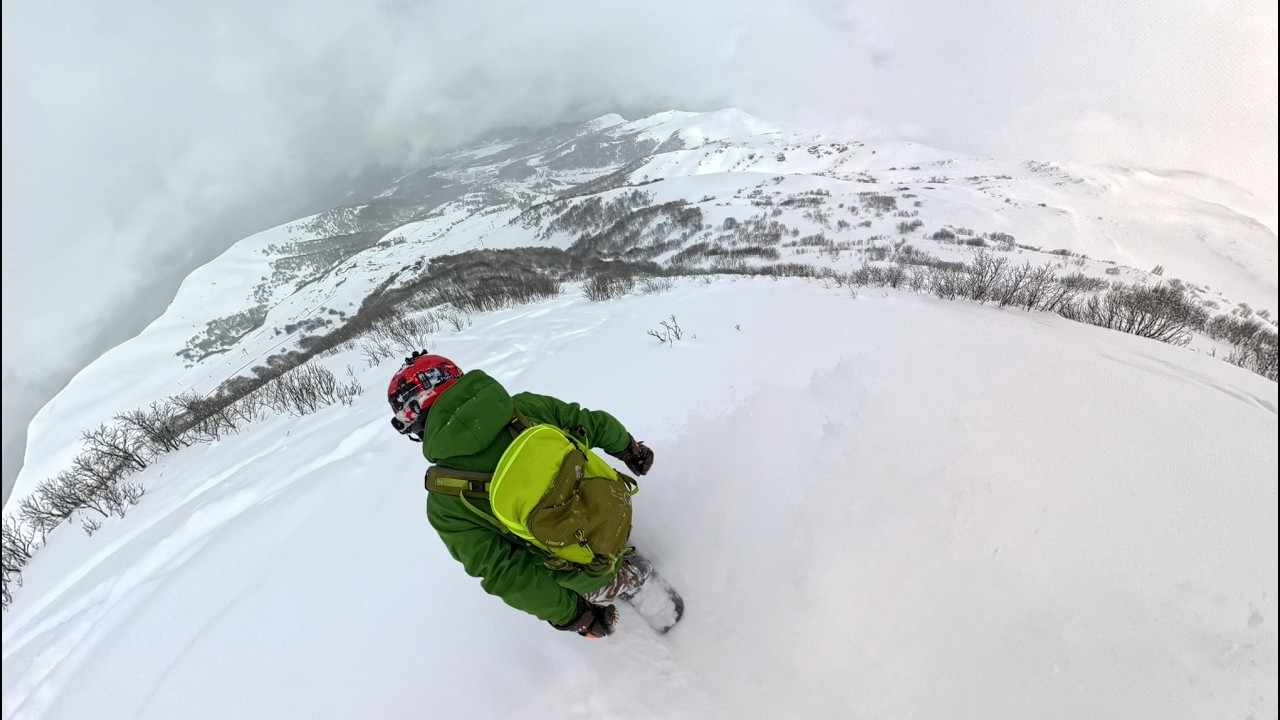 Fresh run Didveli off piste