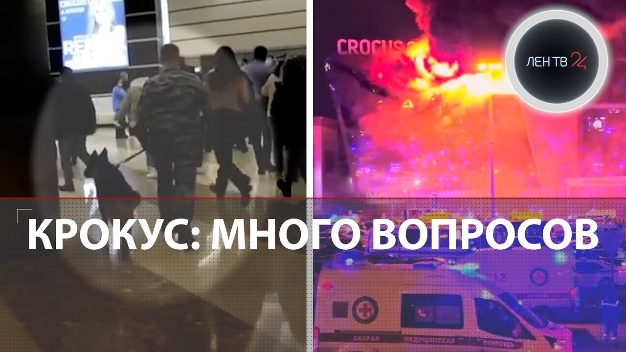 Вопросы по теракту в Крокусе | Странный кинолог, полиция, которую не видели, закрытые выходы