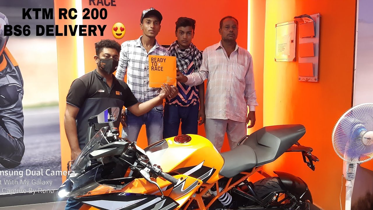 TAKING DELIVERY OF BRAND NEW KTM RC 200 BS6..😍🤩 |#DURGAPUR |2021| MY DREAM BIKE..😍|By Ranajit Biker