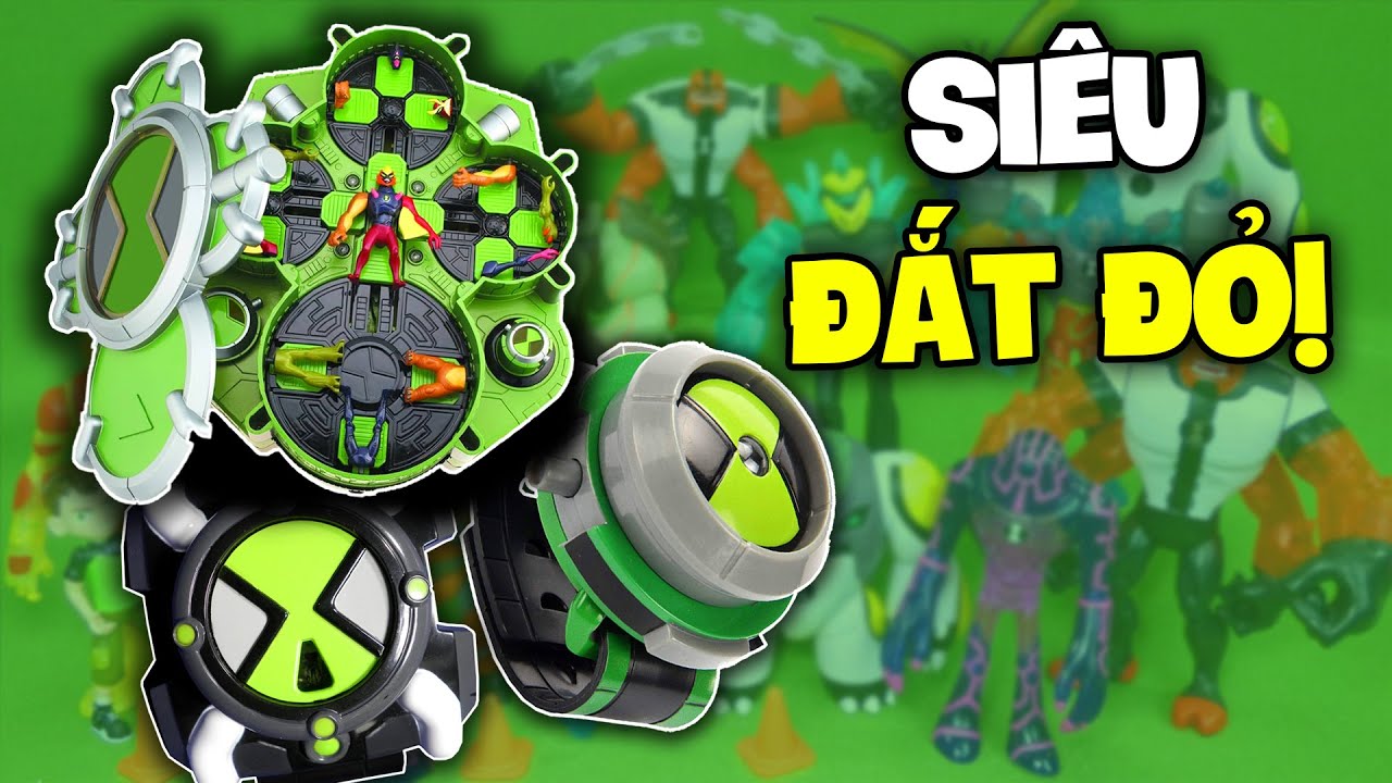 BEN 10: Những Món Đồ Chơi Siêu Hiếm & Đắt Đỏ Nhất Của Ben 10 | Omnitrix Rustbucket | Ten Tun