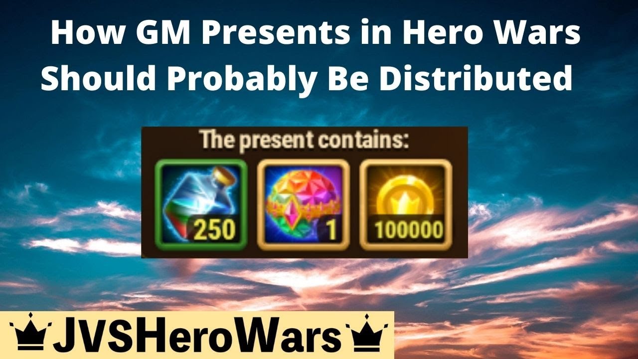 Hero Wars GM Rewards & How They Probably Should Be Distributed