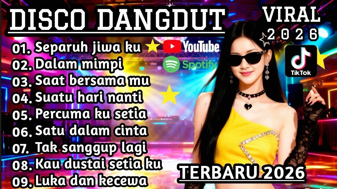 DISCO DANGDUT VIRAL TERBARU 2026 🔥 SEPARUH JIWA KU - Cocok Untuk Menemani Perjalanan Dan Santai 