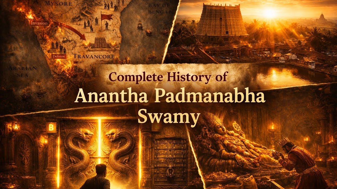 🕉️​నాగబంధం వేసిన ఆ గదిలో అసలు ఏముంది? 🐍 // Real Story of ANANTHA PADMANABHA SWAMY TEMPLE //