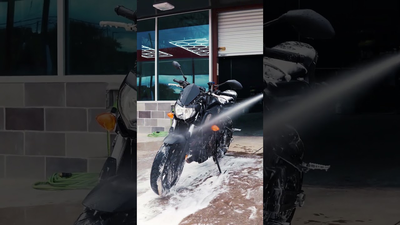 Washing A Bike #bikelife  #bikewashing