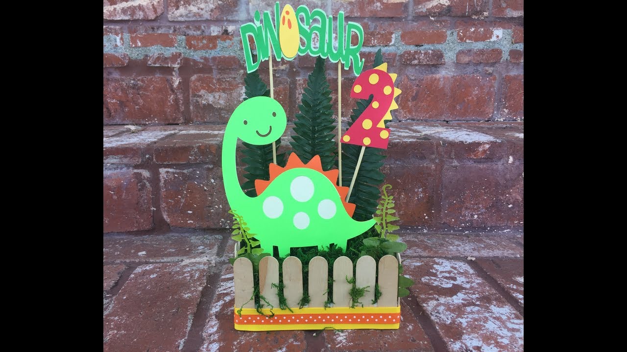 Dinosaur Centerpiece