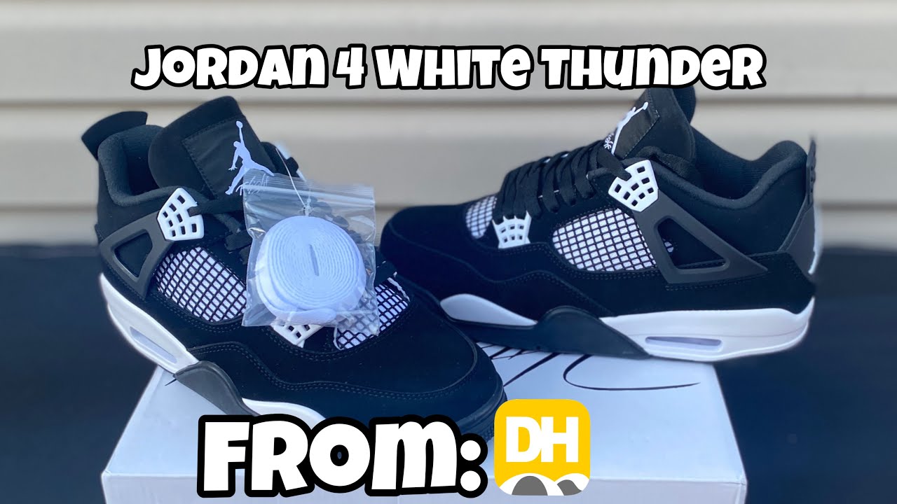 Jordan 4 White Thunders From DHGATE (Review) *are they worth buying?*