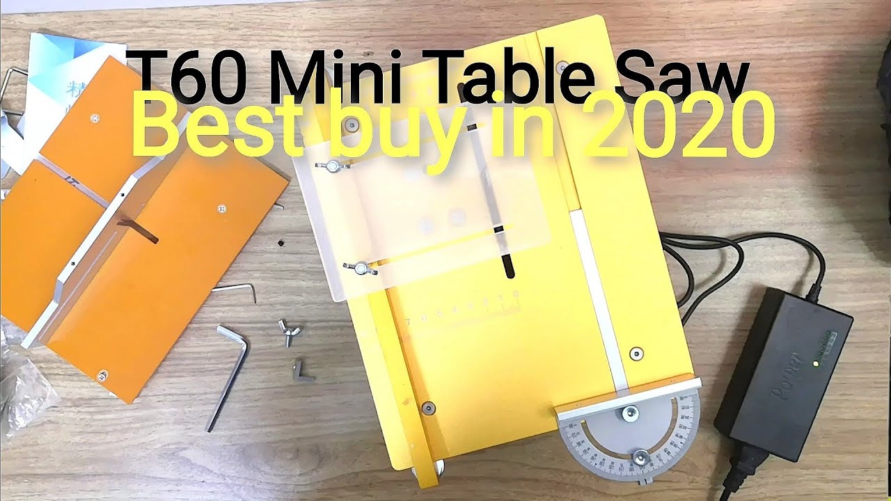 MINI TABLE SAW UNBOXING. T60 DC MINI TABLE SAW. BEST THING TO BUY IN 2020