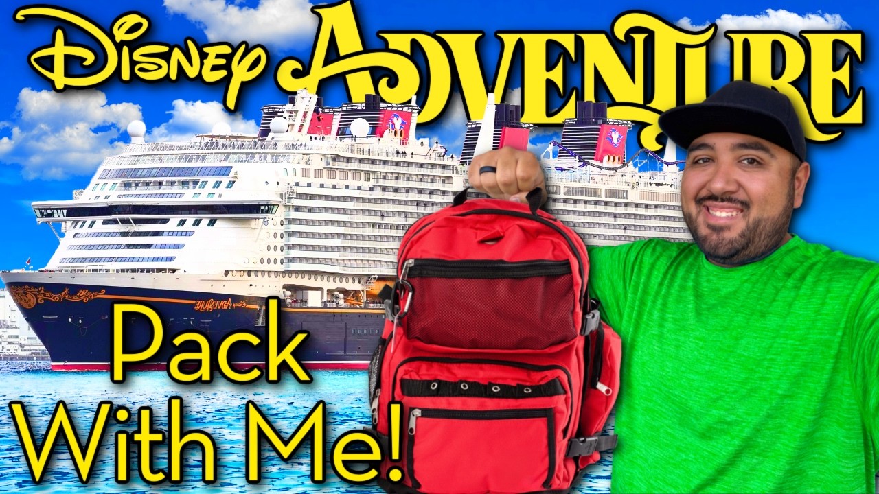 Pack With Me For The DISNEY ADVENTURE & My Trip To SINGAPORE! Packing Tips & My Vlogging Gear!