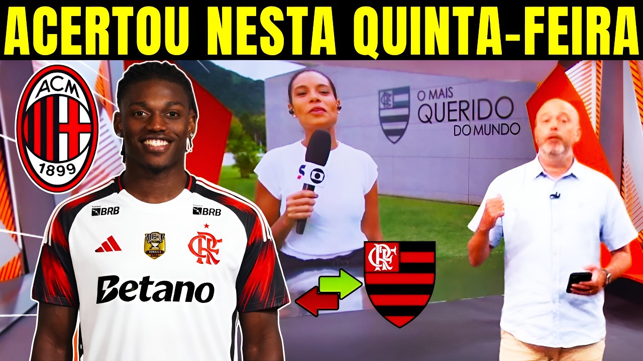 🚨GLOBO ESPORTE FLAMENGO HOJE❗QUINTA-FEIRA❗PARA TUDO REFORÇO DE PESO ANÚNCIADO❗NOTÍCIAS DO FLAMENGO