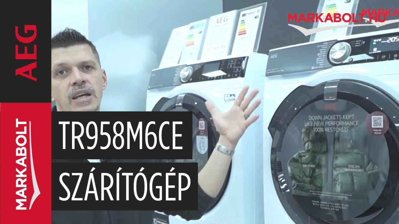 AEG TR958M6CE sz&aacute;r&iacute;t&oacute;g&eacute;p &ndash; M&aacute;rkabolt.hu