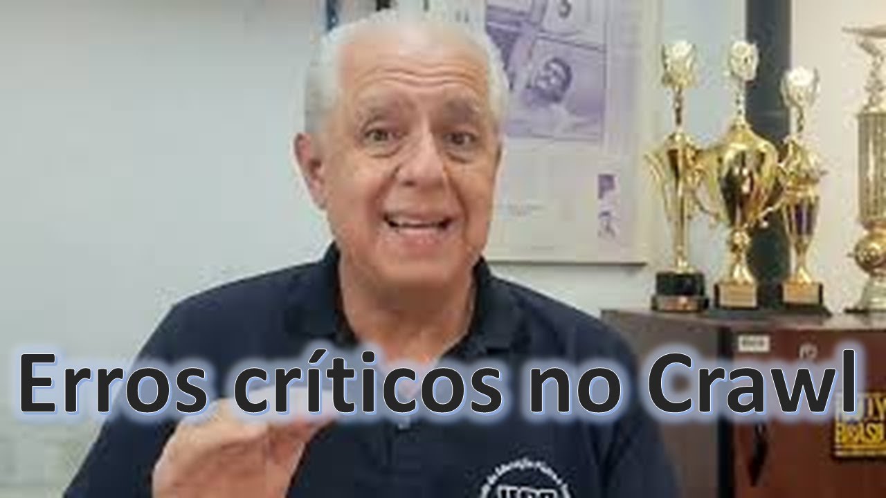 Erros críticos na execução do nado Crawl