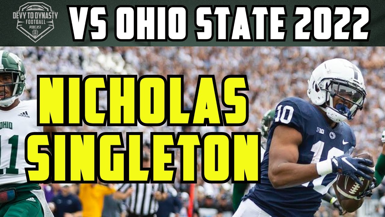 Nick Singleton Penn State vs Ohio State 2022