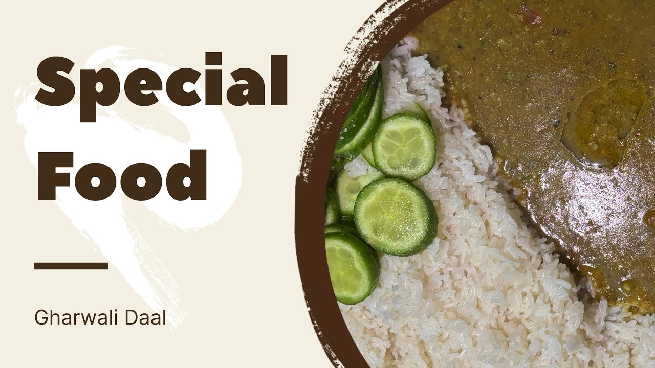 👉 Aaj Ghar Mein Bani Garhwali Daal | Pahadi Taste at Home