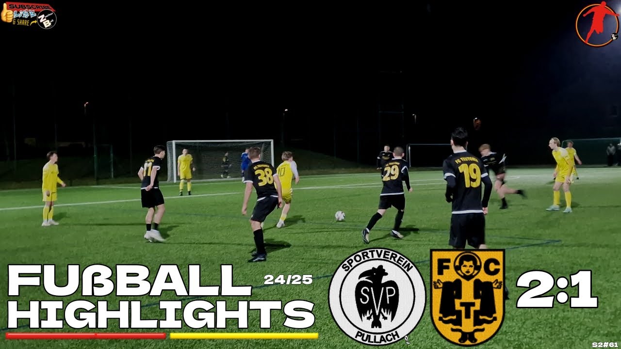 Ghost Goal - SV Pullach II VS FC Teutonia München - Fußball Highlights