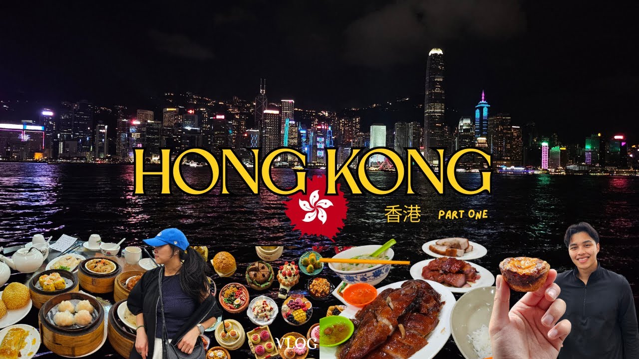 HONG KONG, vlog | dim sum carts🥟, Bakehouse egg tarts, cha chaan teng breakfast🥢, exploring TST & 中環