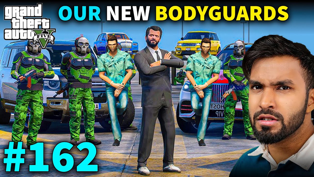 THE END OF MICHAEL & FRANKLIN WITH NEW BODYGUARDS TECHNO GAMERZ GTA 5 GAMEPLAY #162
