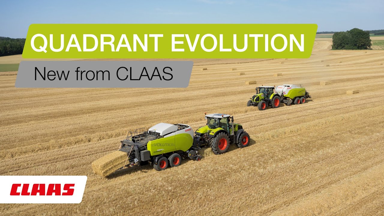 The new CLAAS QUADRANT EVOLUTION