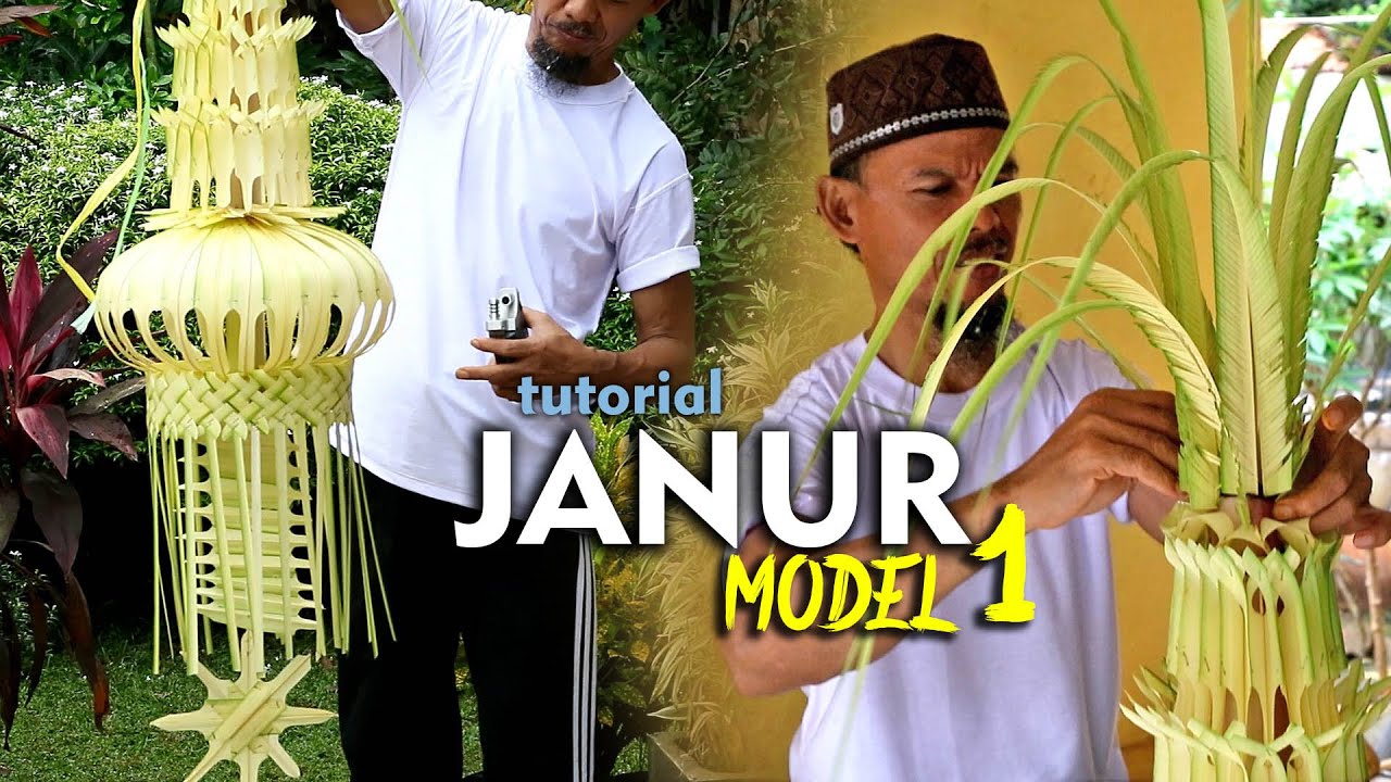 Cara Membuat Janur Kuning Model #1 By Bapak Sanusi Purwakarta