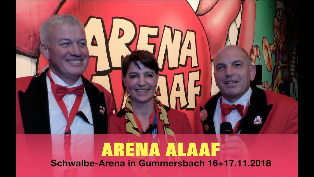Arena Alaaf 2018 Veranstalter Interview und Impressionen aus der Schwalbe Arena Gummersbach