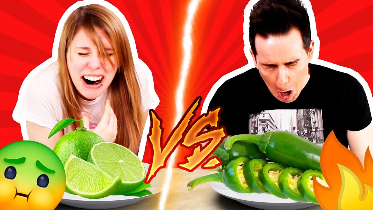 COMIDA PICANTE VS COMIDA ÁCIDA! 🔥