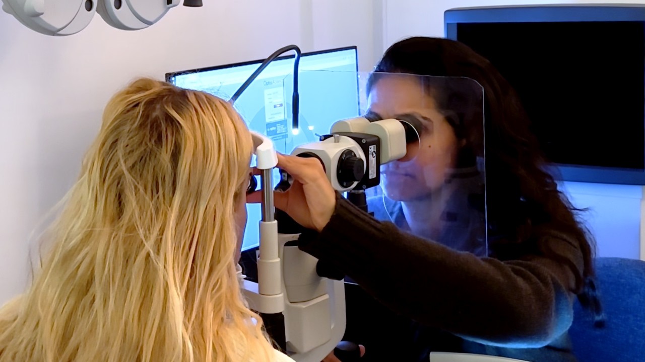 ASMR Real Eye exams at the eye place fitzrovia in London