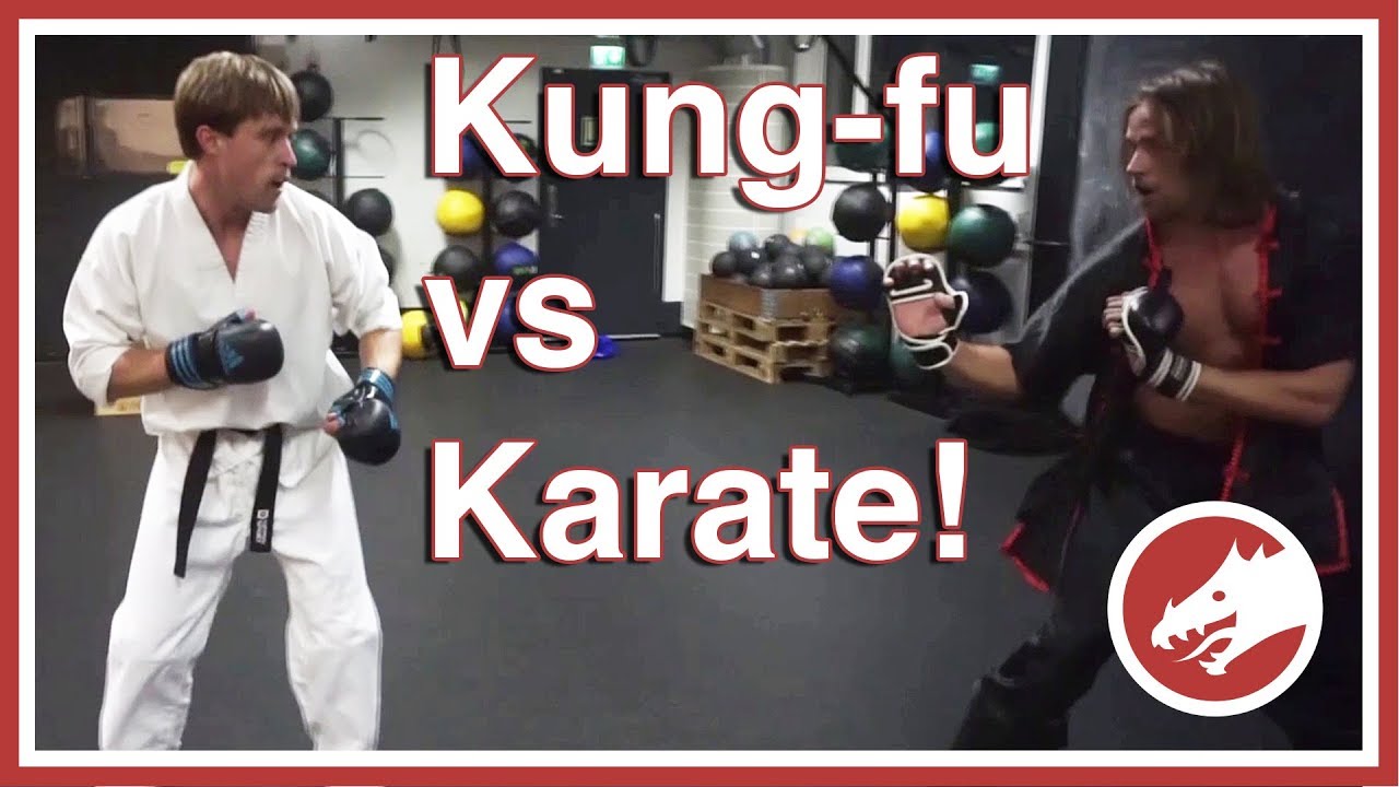 KUNGFU vs KARATE! (Real sparring)