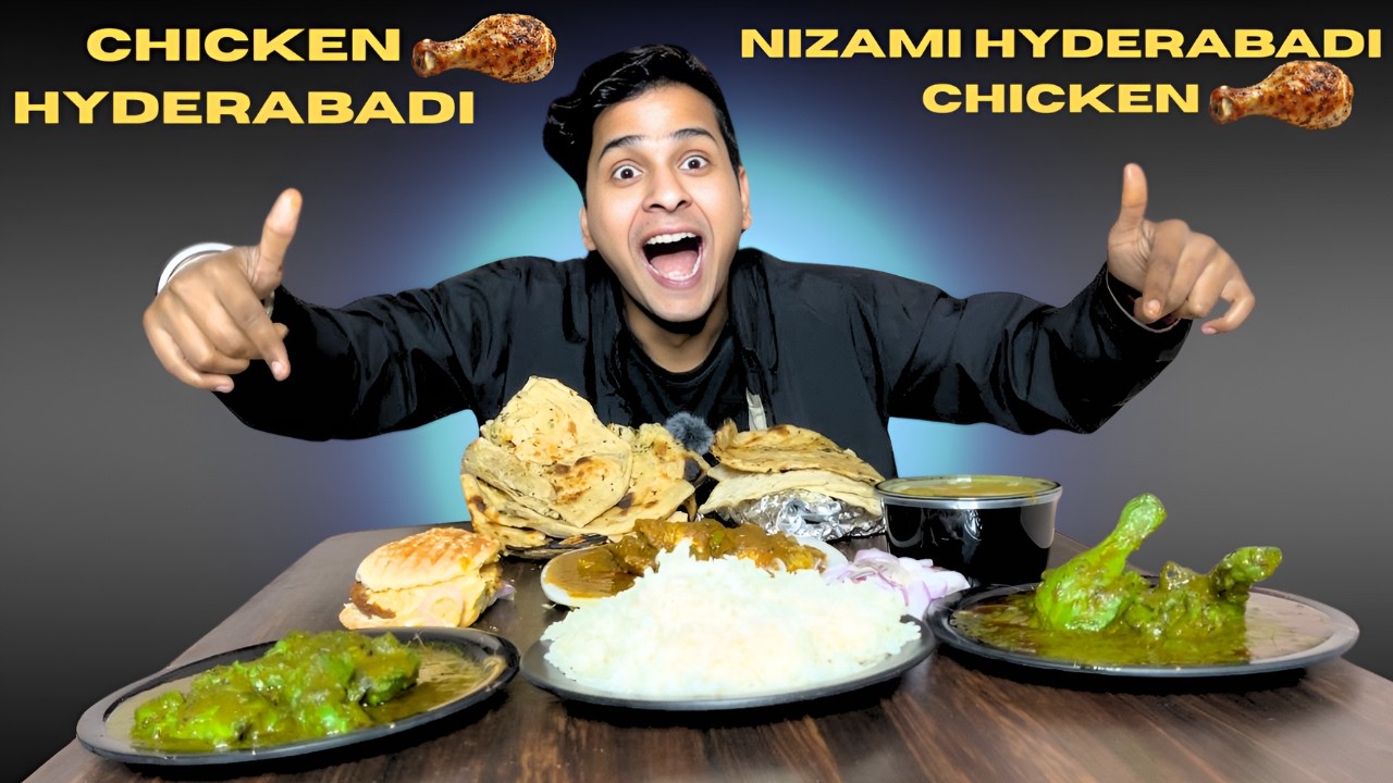 Extreme Level Juicy Chicken 🍗 Hyderabadi, Nizami Chicken, Chicken Do Pyaza, Paneer Makhani Burger 