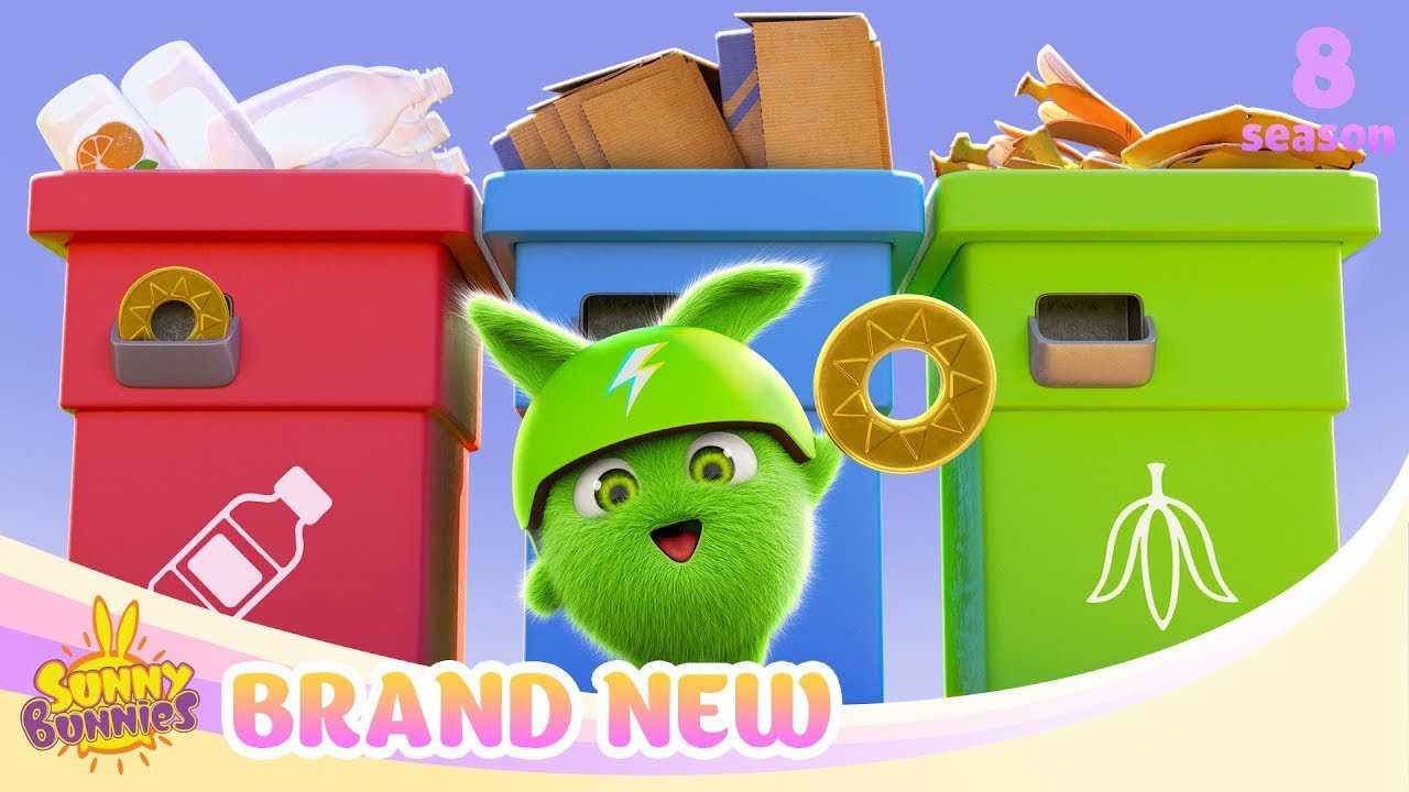 SUNNY BUNNIES - Recycling Fun | BRAND NEW EPISODE | Season 8 | WildBrain Zoo | Cartoons for Kids