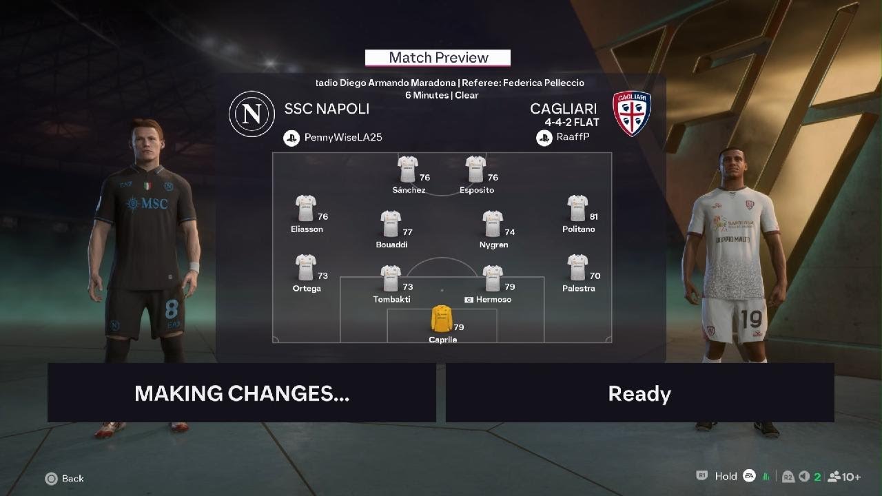 S11 gw1 nap vs cag stats