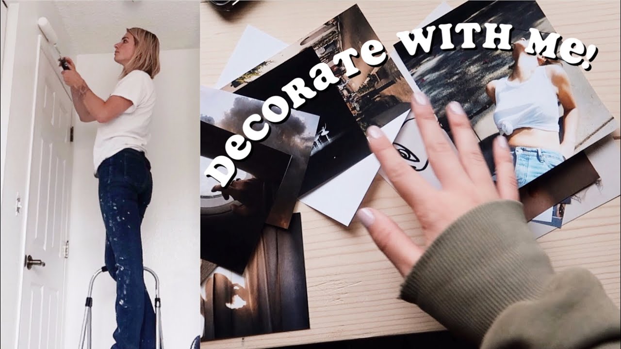 decorate my room with me! + mini room tour