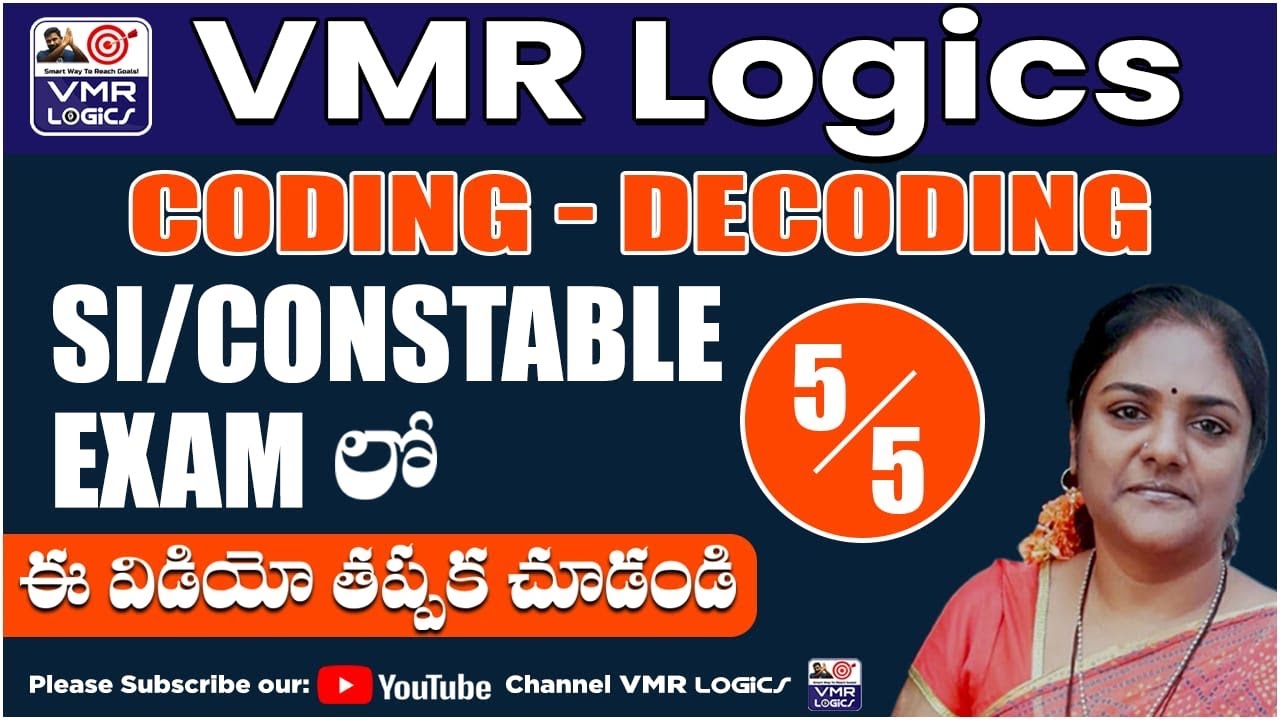 CODING & DECODING LATEST VIDEO By KADAMBARI MADAM || short cuts | logics | VMR LOGICS