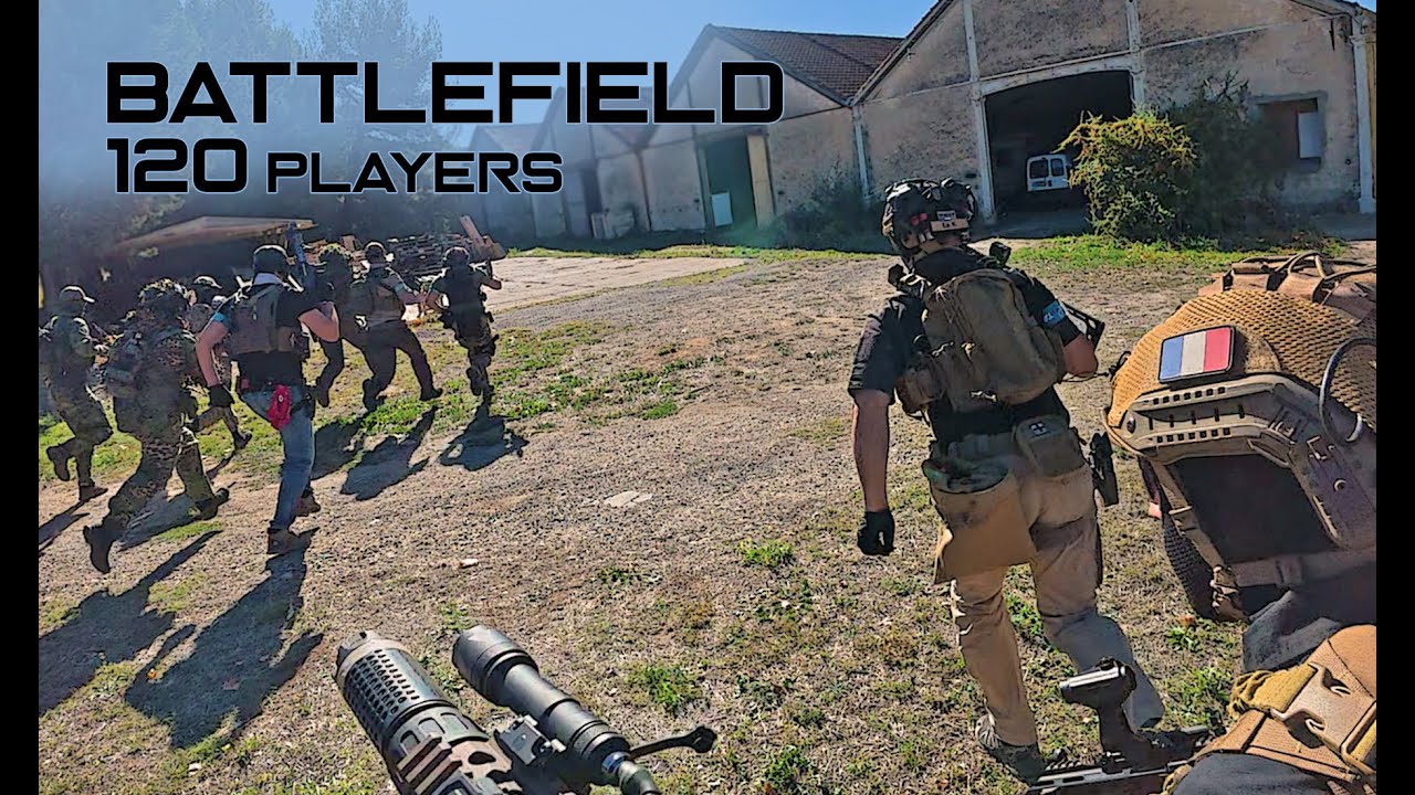 Airsoft lunel Team CQB - MTW wolverine - 3 Gopros