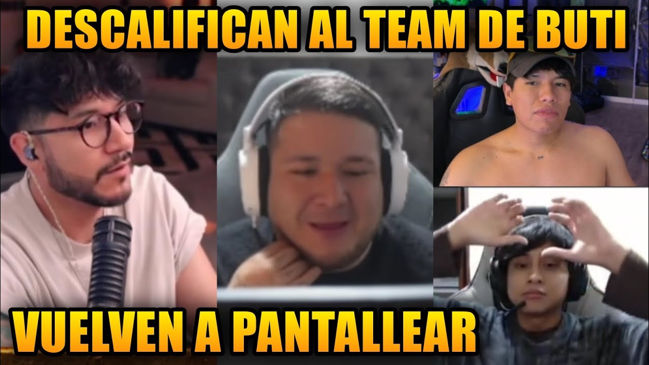 ZEIN SE MOLESTA con PANTALLEO de SLATEMS del EQUIPO de BUTI