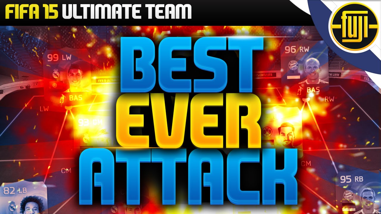 FIFA 15 - BEST EVER ATTACK!!!! - TOTY RONALDO - TOTY MESSI - TOTY ROBBEN - FIFA 15 ULTIMATE TEAM