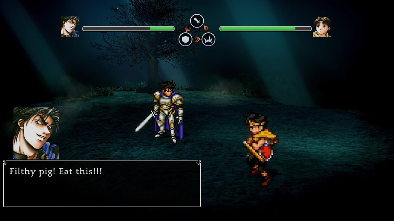 Suikoden 2 HD Remastered: Luca Blight Boss Fight Hard Difficulty