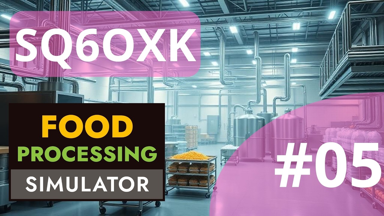Food Processing Simulator #05 - Dzień z życia szefa fabryki! Pełna wydajność i spokój 🏭☕