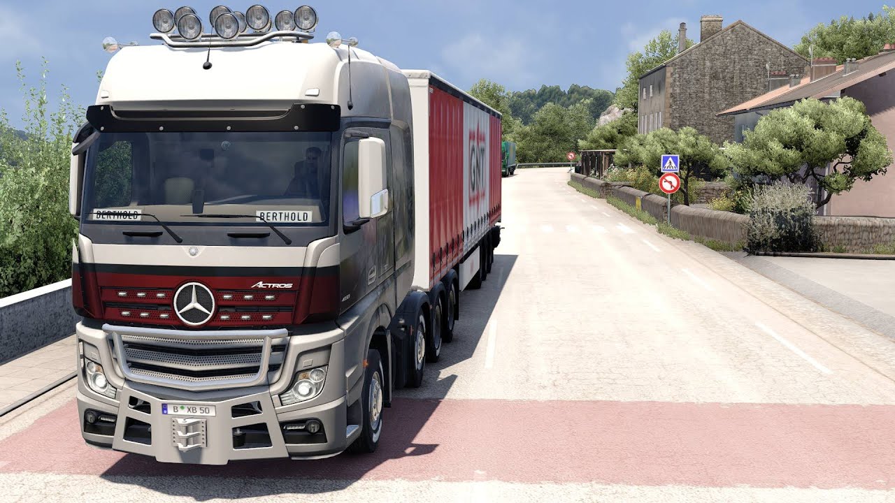 🚛 Car Tire Delivery | Bastia (Corsica) to Port of Vichy, France 🇫🇷 | ETS2 Realistic Transport