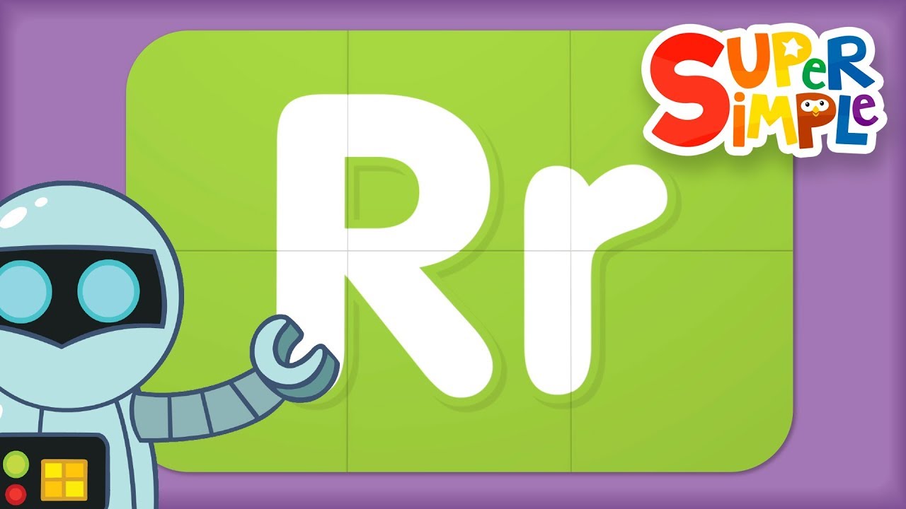Learn Letter R | Turn And Learn ABCs | ​​🌈 Super Simple ABCs