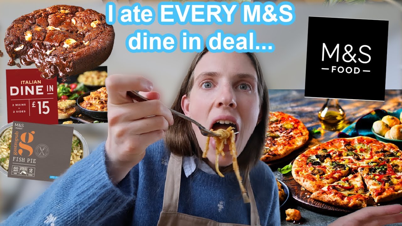 Тестируем все предложения M&S Dine In, чтобы найти лучшее!