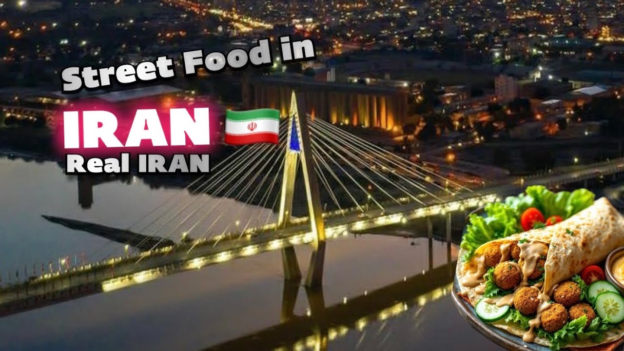 Street Food in IRAN! Tasting Arabic Flavors in Iran’s Lashkar Streetایران اهواز لشکر آباد فلافل