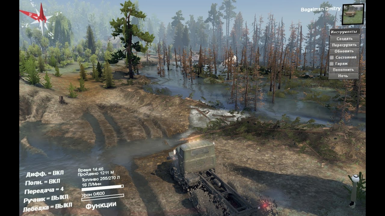 Обзор КАРТА &laquo;ПРИЗЫВ ИЛЬИЧА 2 - ПУСТОШКА&raquo; ДЛЯ SPINTIRES 03.03.16