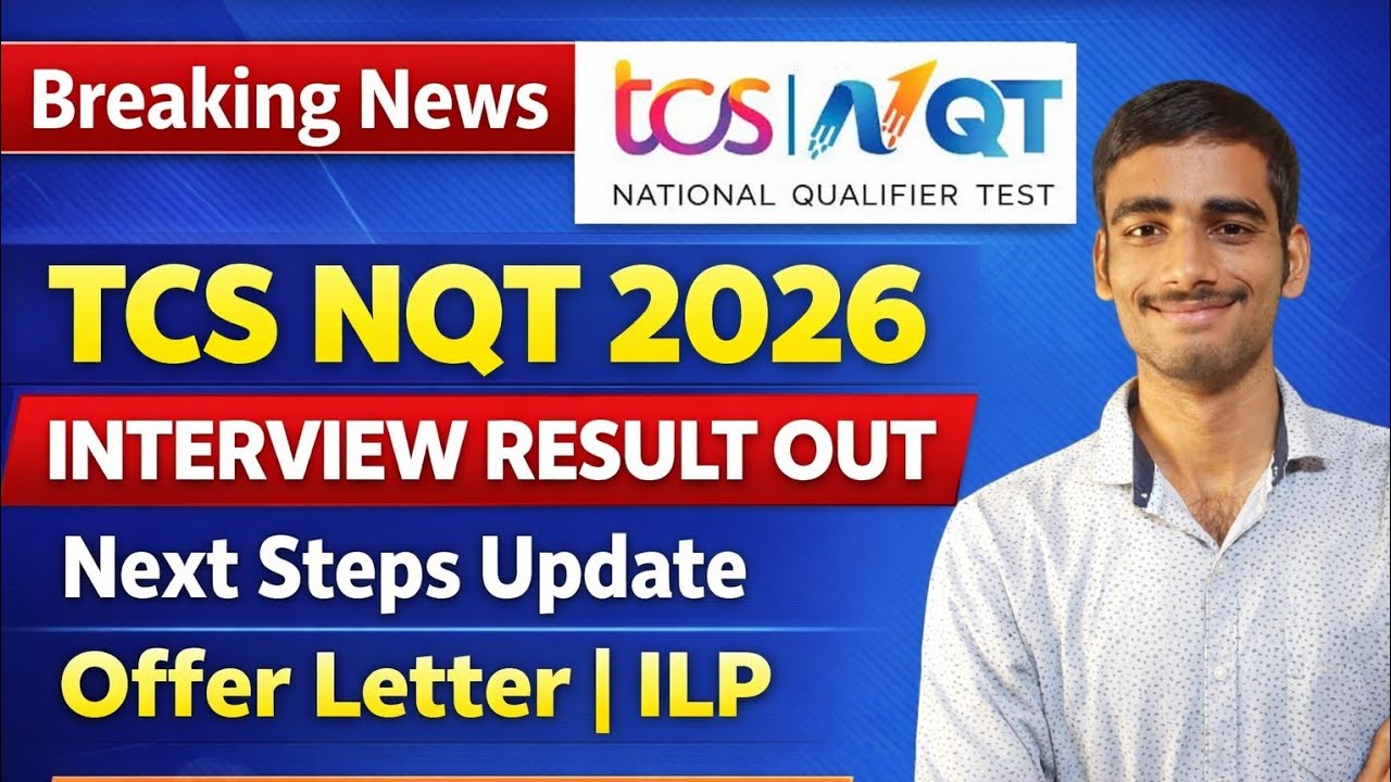TCS NQT 2026 Interview Result Out 🔥 Next Steps & Offer Letter Details!