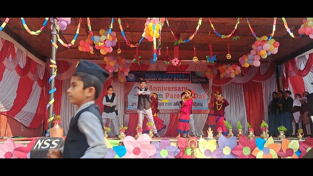 Ankur chalise group dance class 3 saturn annulday#minachalise