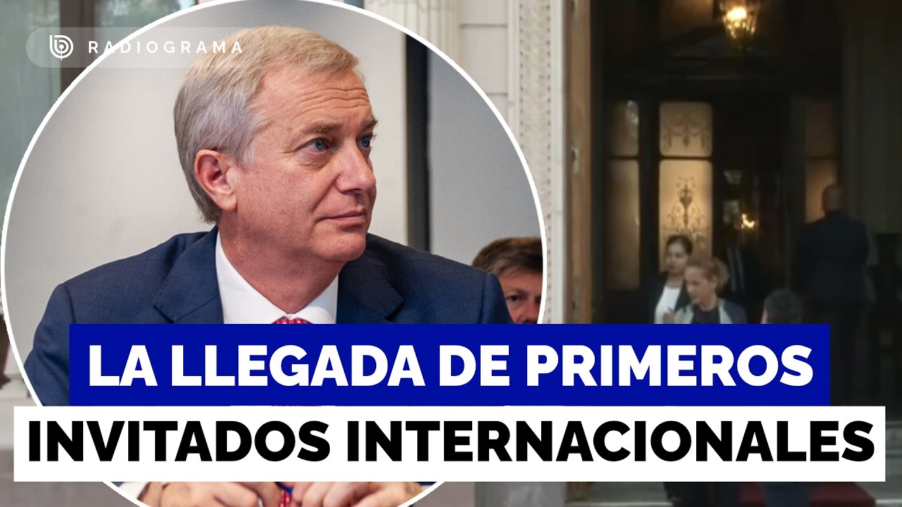 Comienzan a llegar los invitados internacionales al cambio de mando: se reúnen con Kast