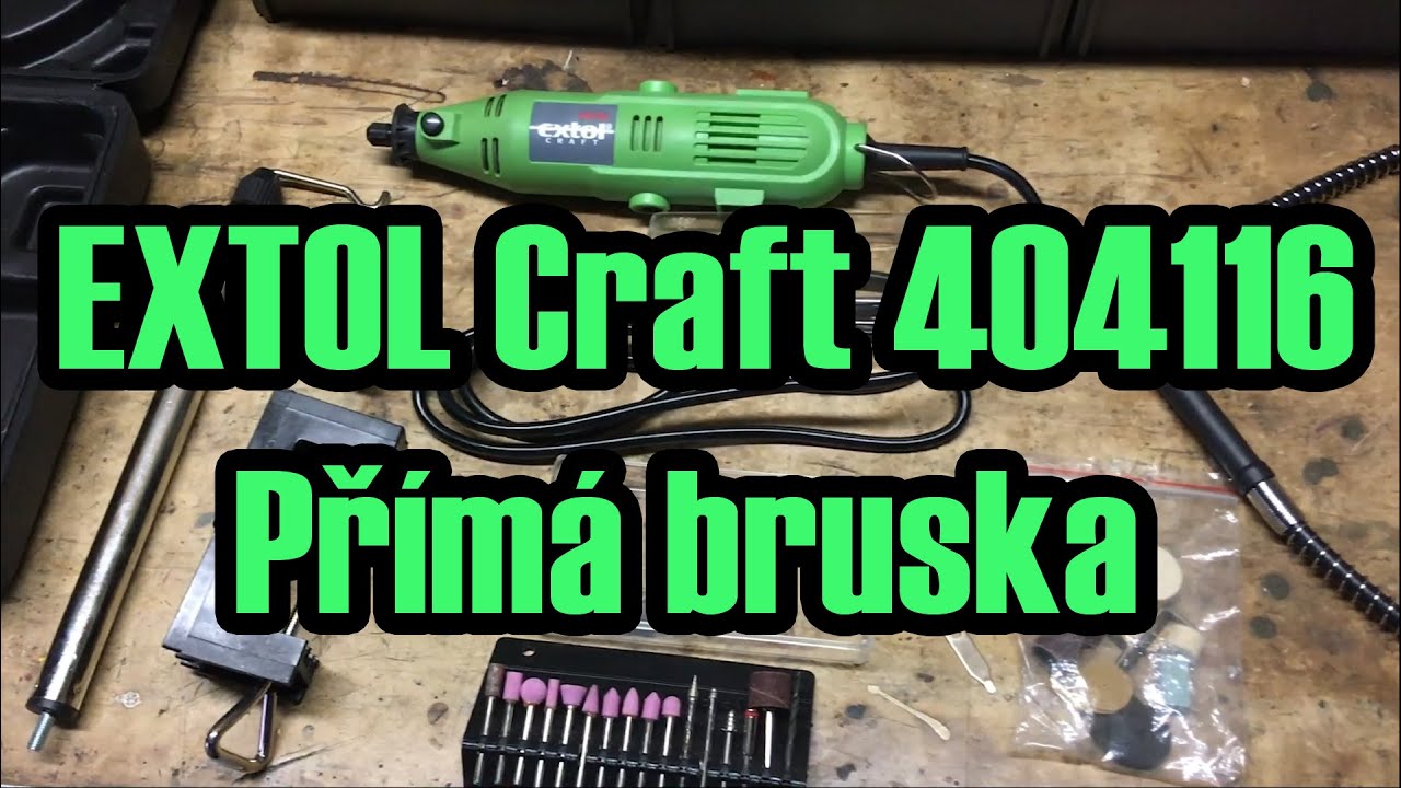 EXTOL Craft 404116 - Přímá bruska ⚙️ 🔧