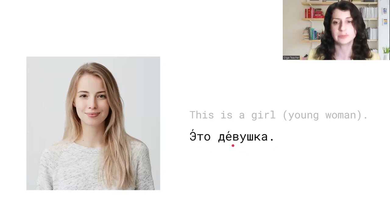 Russian For Beginners - 1.1- How to greet people, make simple phrases and questions in Russian