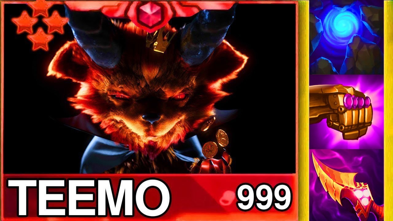 THE NEW TEEMO SHOULD BE A 10 COST ⭐⭐⭐ TFT SET 18
