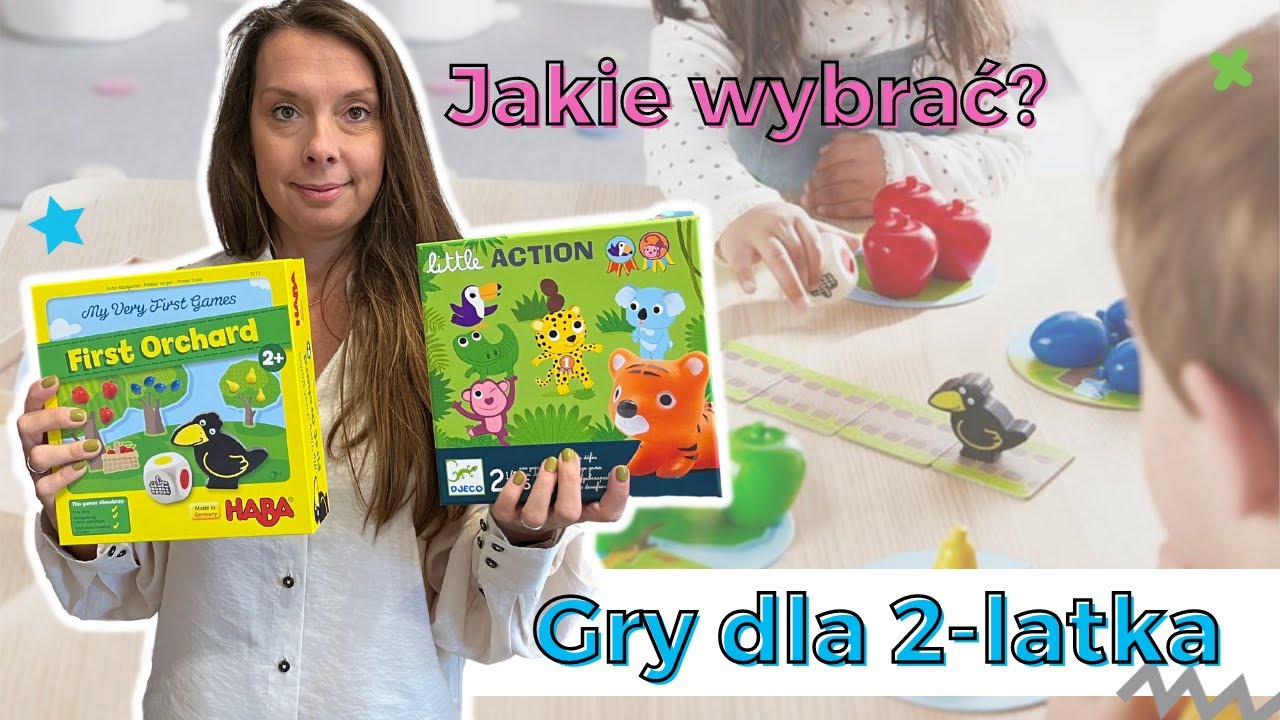 Jakie gry wybrać dla 2-latka? 🤔 | Tublu.pl