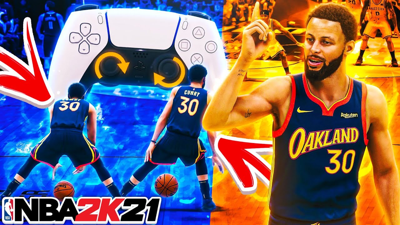 CURRY SLIDE COMBOS GLITCHY DRIBBLE MOVE NBA 2K21! CURRY SLIDE BEHIND THE BACK TUTORIAL 2K21 NEXT GEN
